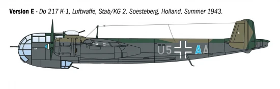 Italeri Do 217K with Fritz X