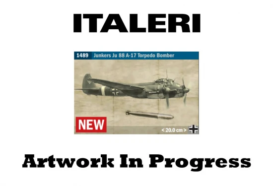 Italeri Junkers Ju 88 A-17 Torpedo Bomber