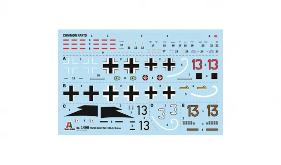 Italeri Focke-Wulf Fw 190 A-8/F Aces