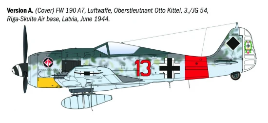 Italeri Focke-Wulf Fw 190 A-8/F Aces