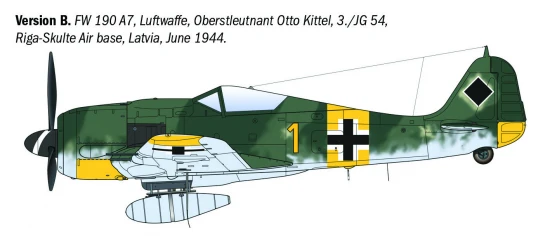 Italeri Focke-Wulf Fw 190 A-8/F Aces