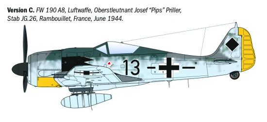 Italeri Focke-Wulf Fw 190 A-8/F Aces