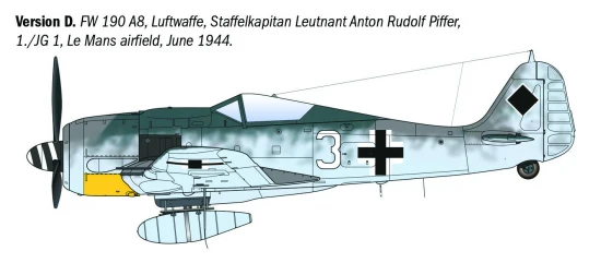 Italeri Focke-Wulf Fw 190 A-8/F Aces