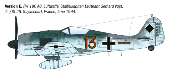Italeri Focke-Wulf Fw 190 A-8/F Aces