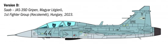 Italeri 1/48 Jas-39 Gripen Twin Seater