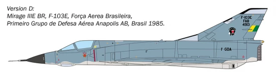 Italeri Mirage III C O E