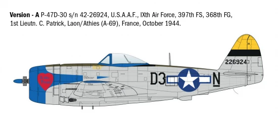Italeri P-47D Thunderbolt (E.T.O.)