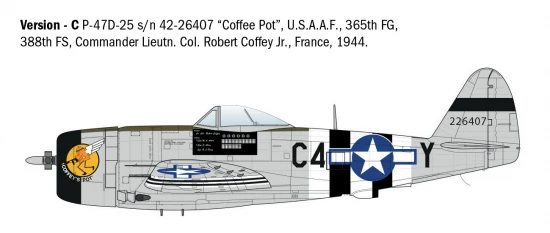 Italeri P-47D Thunderbolt (E.T.O.)