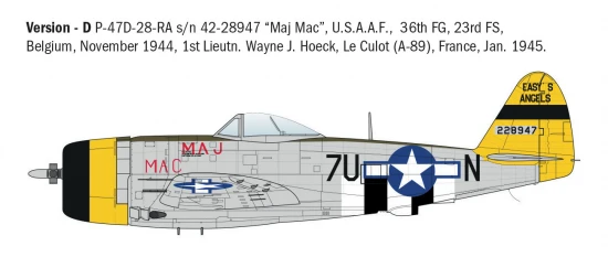 Italeri P-47D Thunderbolt (E.T.O.)