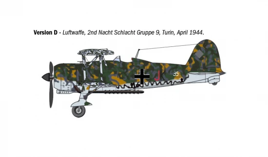 Italeri FIAT CR.42 Falco Assault/Night Fighter