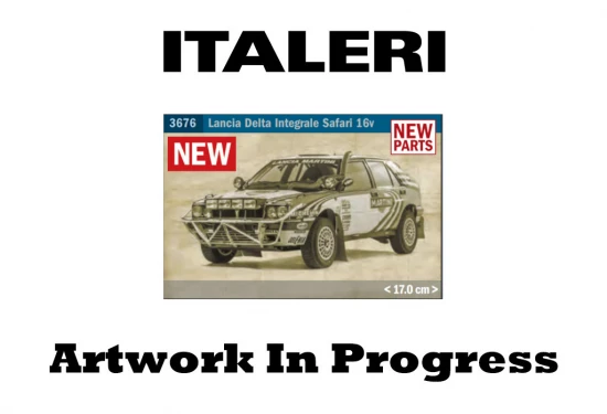 Italeri Lancia Delta Integrale Safari 16v