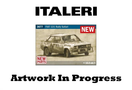 Italeri FIAT 131 Rally Safari