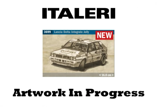 Italeri Lancia Delta Integrale Jolly