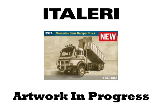 Italeri Mercedes Benz Dumper Truck
