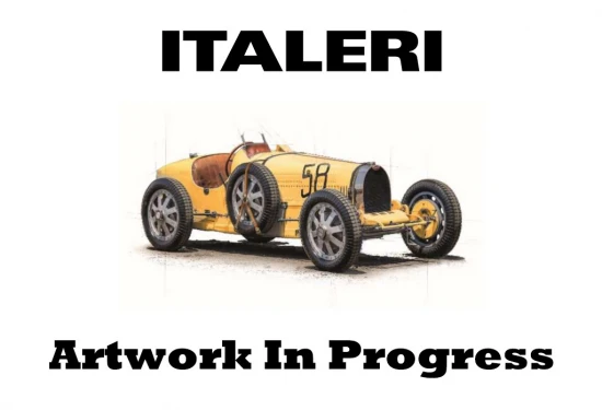 Italeri Bugatti Type 35B - Targa Florio 29 / Monaco GP 30