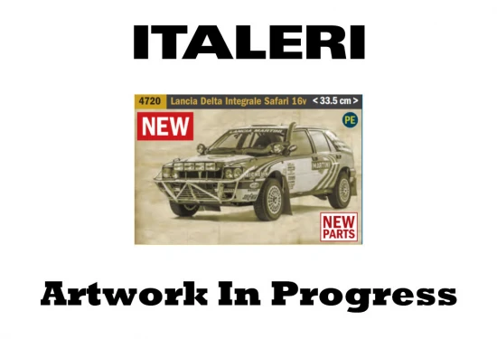 Italeri Lancia Delta Integrale Safari 16v