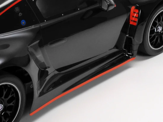 Tamiya Porsche 911 GT3 R (992) with Black Painted Body (TT-02)