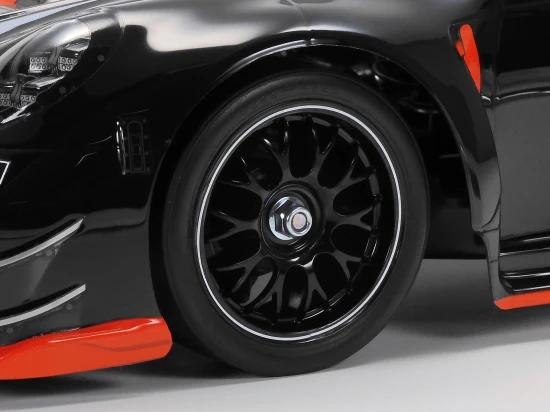 Tamiya Porsche 911 GT3 R (992) with Black Painted Body (TT-02)