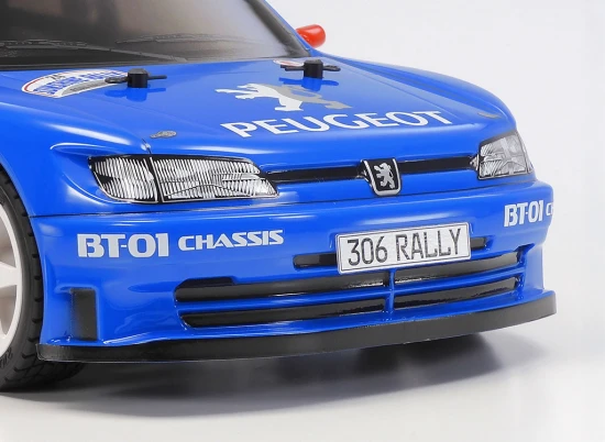Tamiya Peugeot 306 Maxi with Blue Painted Body (BT-01)