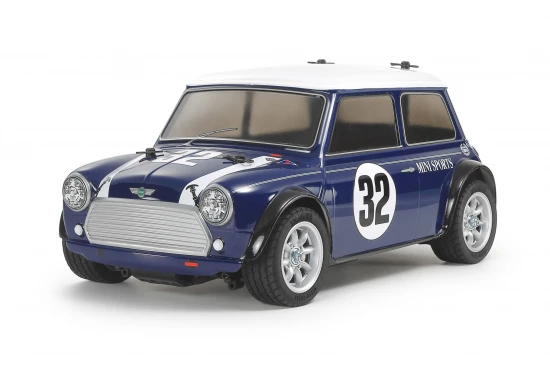 Tamiya Mini Cooper Racing with Blue Painted Body (MB-01)