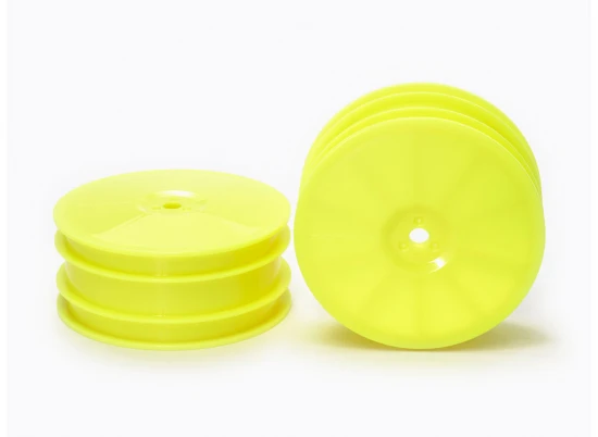 TAMIYA 4WD Buggy F Dish Whl Hex Hub Yel