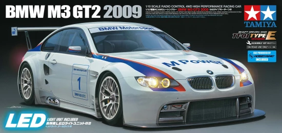 Tamiya BMW M3 GT2 (TT-01E)