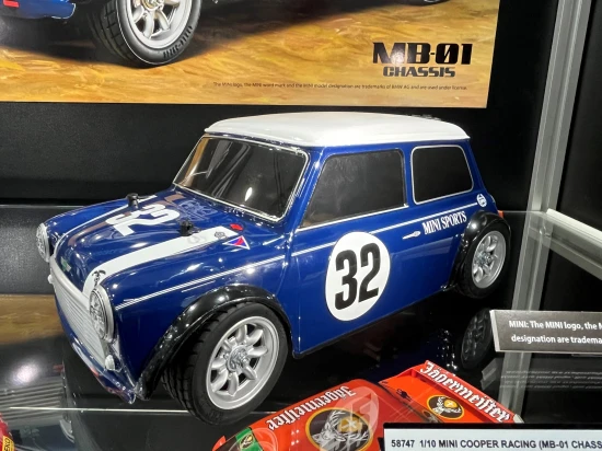 Tamiya Mini Cooper Racing MB-01 1/10 RC Car Kit (HC-58747)