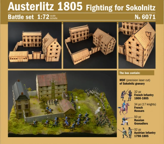 Italeri Austerlitz 1805 - Fighting for Sokolnitz