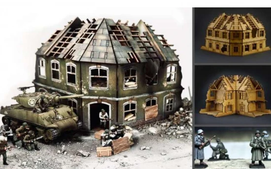 Italeri Bastogne Siege MDF Version 80th Anniversary