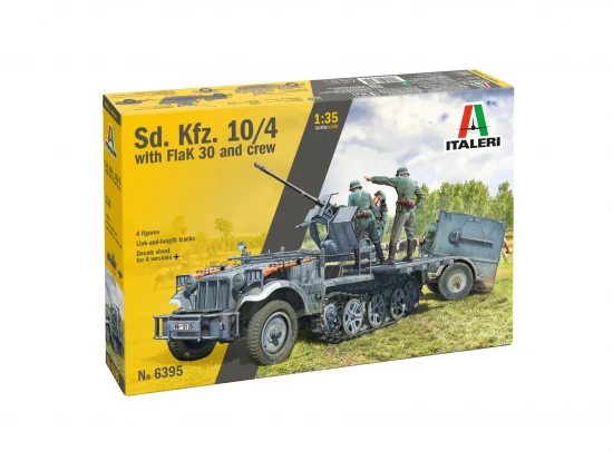 Italeri Sd.Kfz. 10/4With Flak 30 Trail 2004