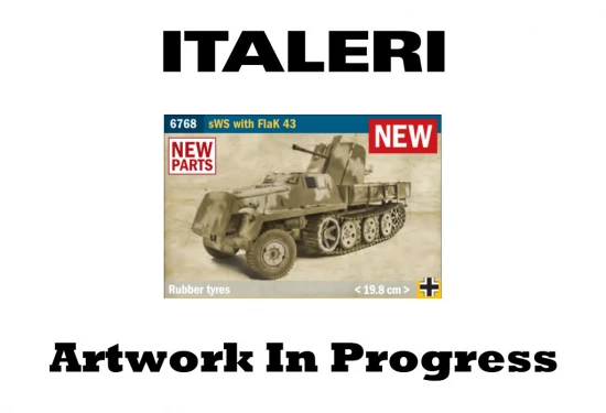 Italeri sWS with FlaK 43