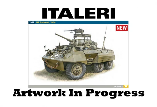 Italeri M8 Greyhound / M20
