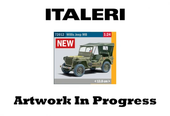 Italeri 1:24 Willys Jeep