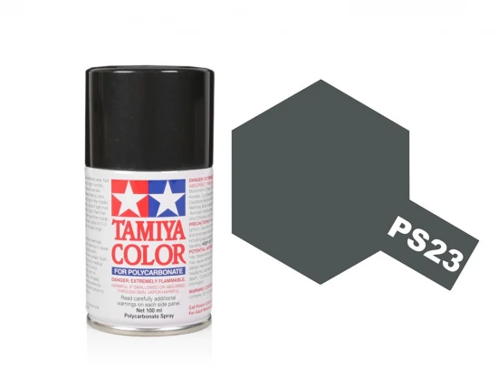 Tamiya Lexan Spray Paint - PS-23 Gun Metal