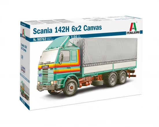 Italeri 1/24 Scania 142H 6x2 Canvas
