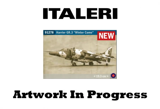 Italeri Harrier GR.3 Winter Camo