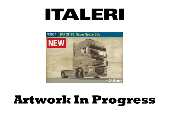 Italeri DAF XF 95 Super Space Cab