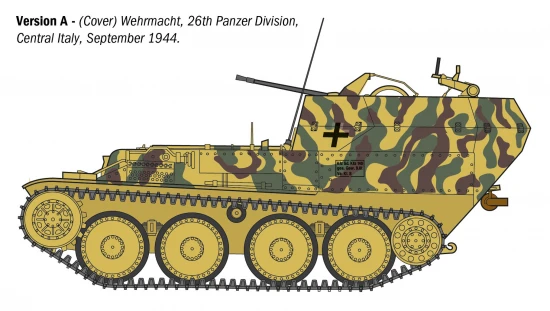 Italeri Sd. Kfz. 140 Flakpanzer 38 Gepard