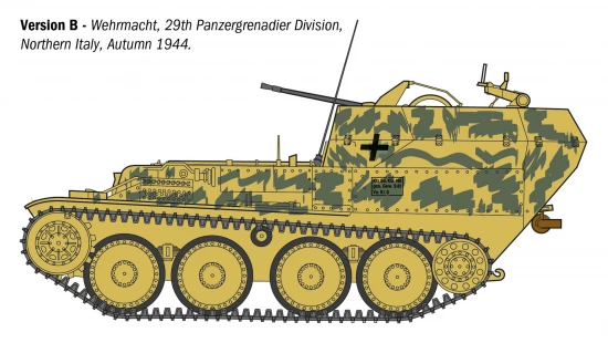 Italeri Sd. Kfz. 140 Flakpanzer 38 Gepard