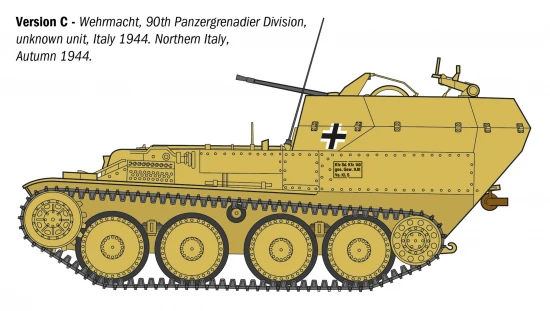 Italeri Sd. Kfz. 140 Flakpanzer 38 Gepard