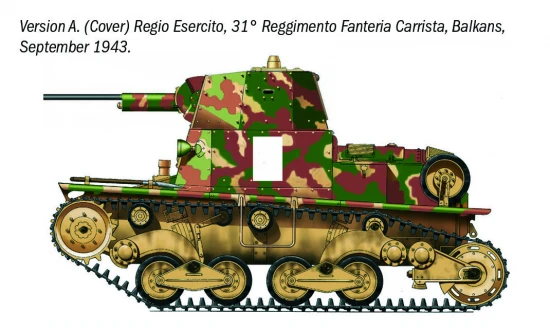 Italeri Carro Armato L6/40