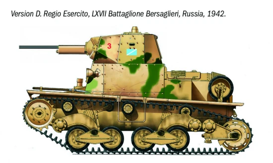 Italeri Carro Armato L6/40