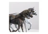 Set of 2 Wild West 1:12 Stagecoach Horses for AL20345