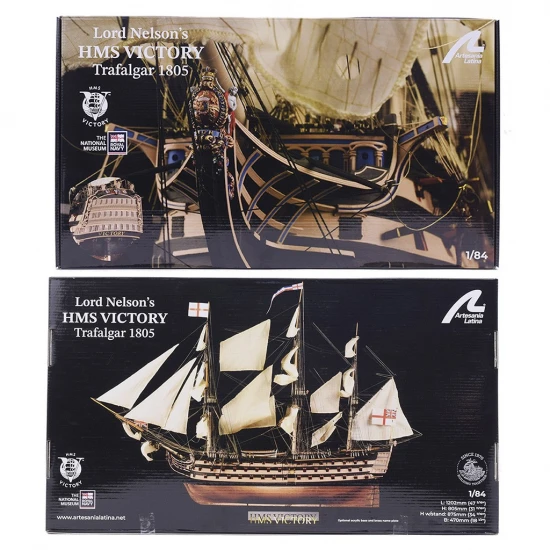 HMS Victory 1:84 Ship of the Line Trafalgar (Closed Hull Version)
