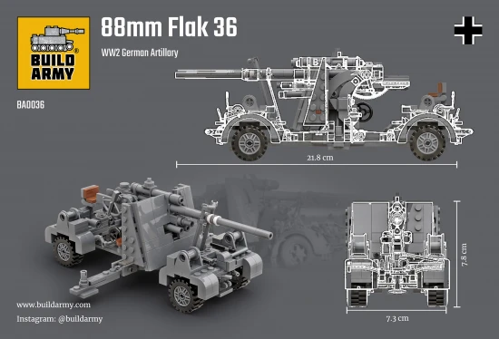 88mm Flak 36 Artillery