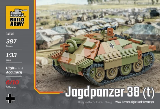 Jagdpanzer 38t Hetzer German Light Tank Destroyer