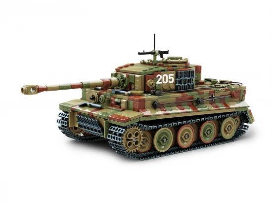 Tiger I tank in camo