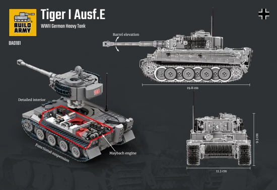 Tiger 1 Grey
