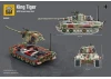 Tiger II tank in camo