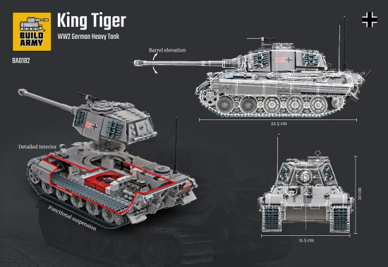 King Tiger (Tiger ll) Grey